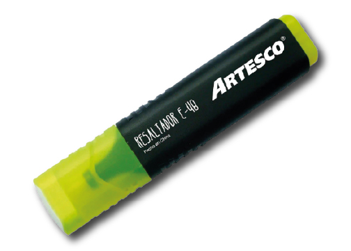 MARCADOR FLUORESCENTE E-48 AMARILLO 5MM